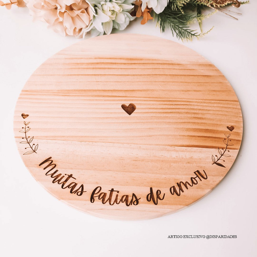 Rustic Wood Cake Base