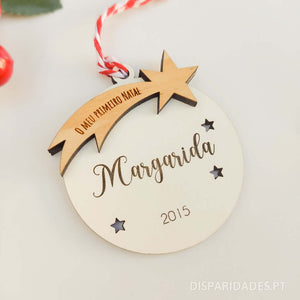 Bola O Meu Primeiro Natal - Tradições Bola O Meu Primeiro Natal - Tradições