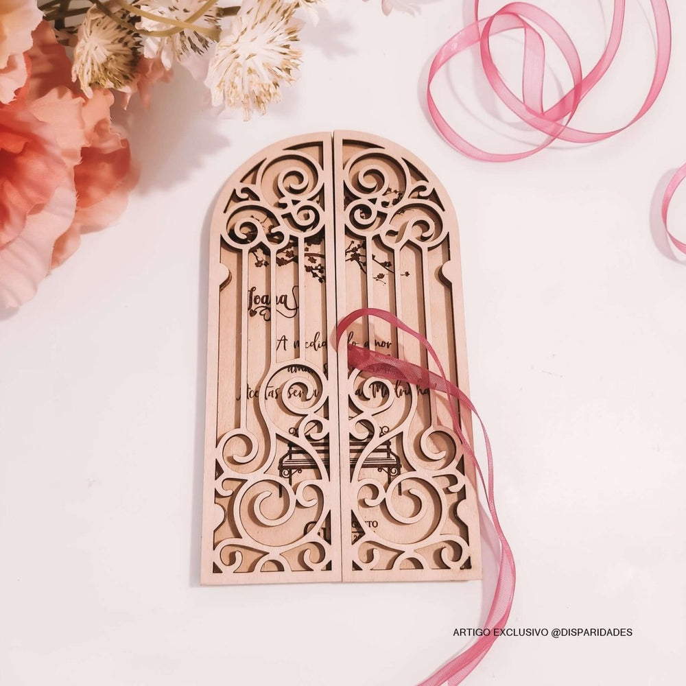 Groomsmen Invitation Bosque Encantado Gate