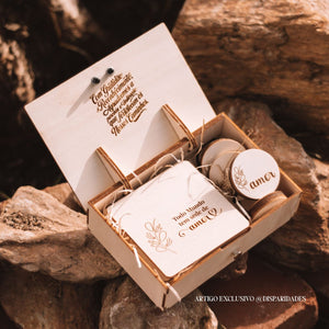 Kit Lar com Bases para copos e Argolas para Guardanapos | Amorha Kit Lar com Bases para copos e Argolas para Guardanapos | Amorha