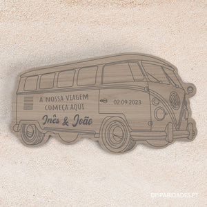 Van de souvenirs "Pão de Sliced" (con imán) Van de souvenirs "Pão de Sliced" (con imán)