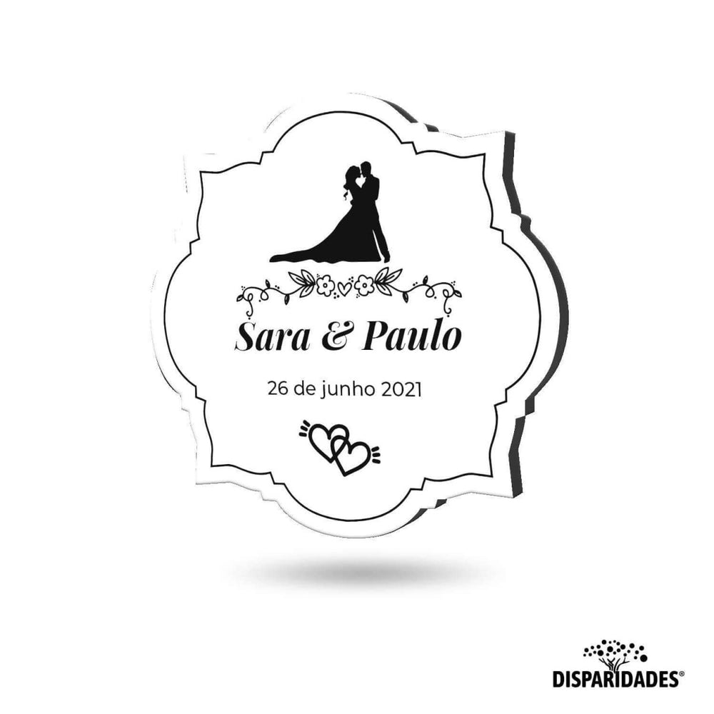 Lembrança de Casamento com Íman 'Forma Vintage'-Disparidades-Cor_Branco,Cor_Carvalho (natural),Cor_Cinza,Cor_Pinho (natural),Lembranças de casamento