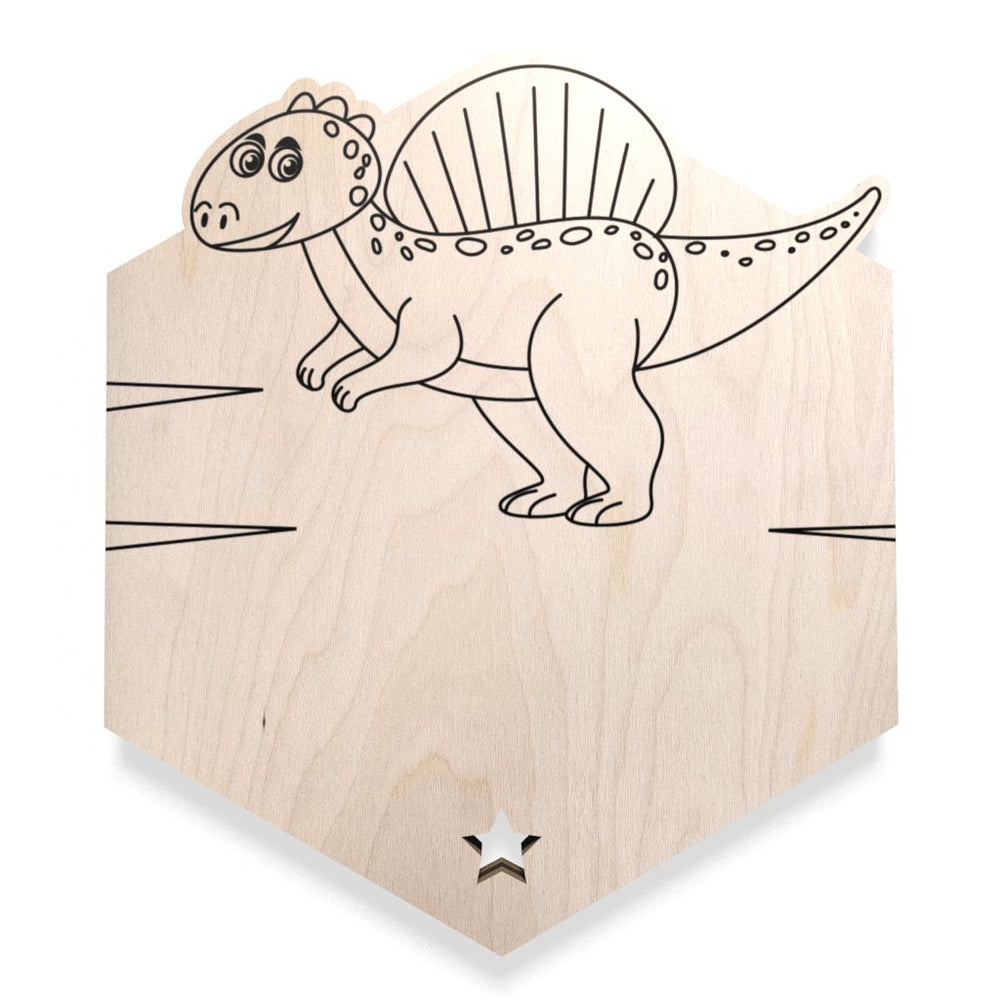 Spinosaurus Dinosaur Souvenir (with magnet)