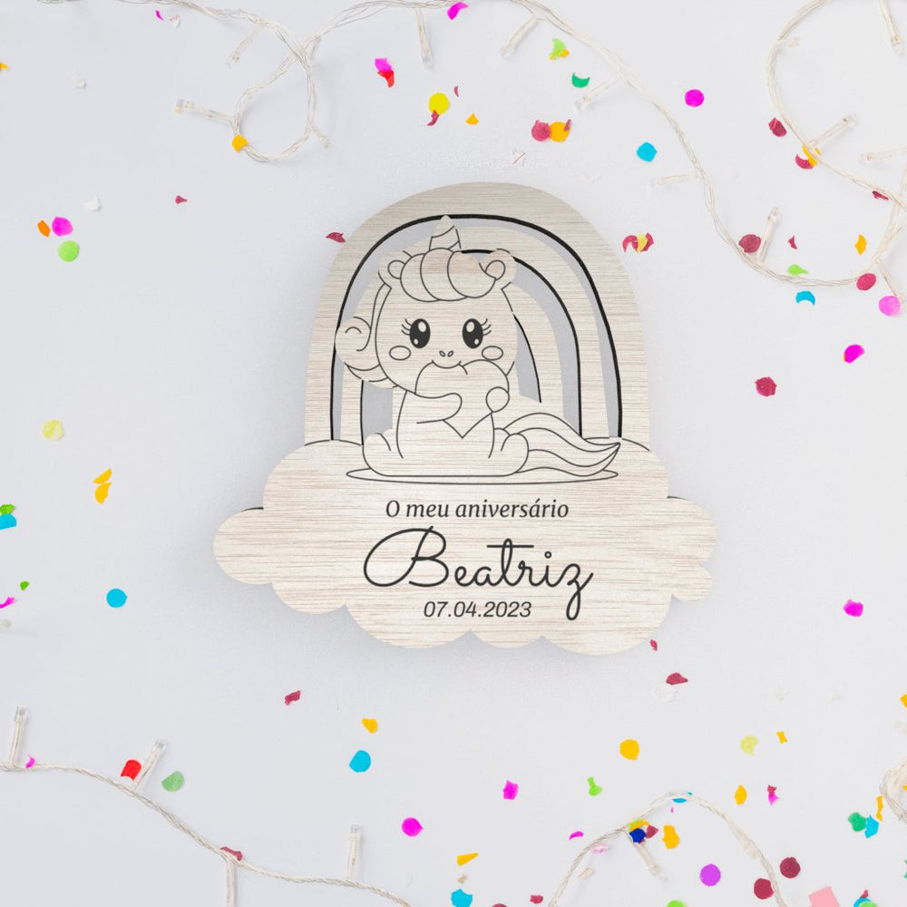 Enchanted Unicorn Souvenir (with magnet)