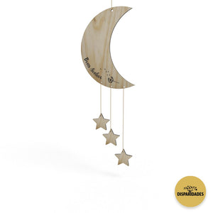 Moon and Stars for Wall 'Dandelion' Moon and Stars for Wall 'Dandelion'