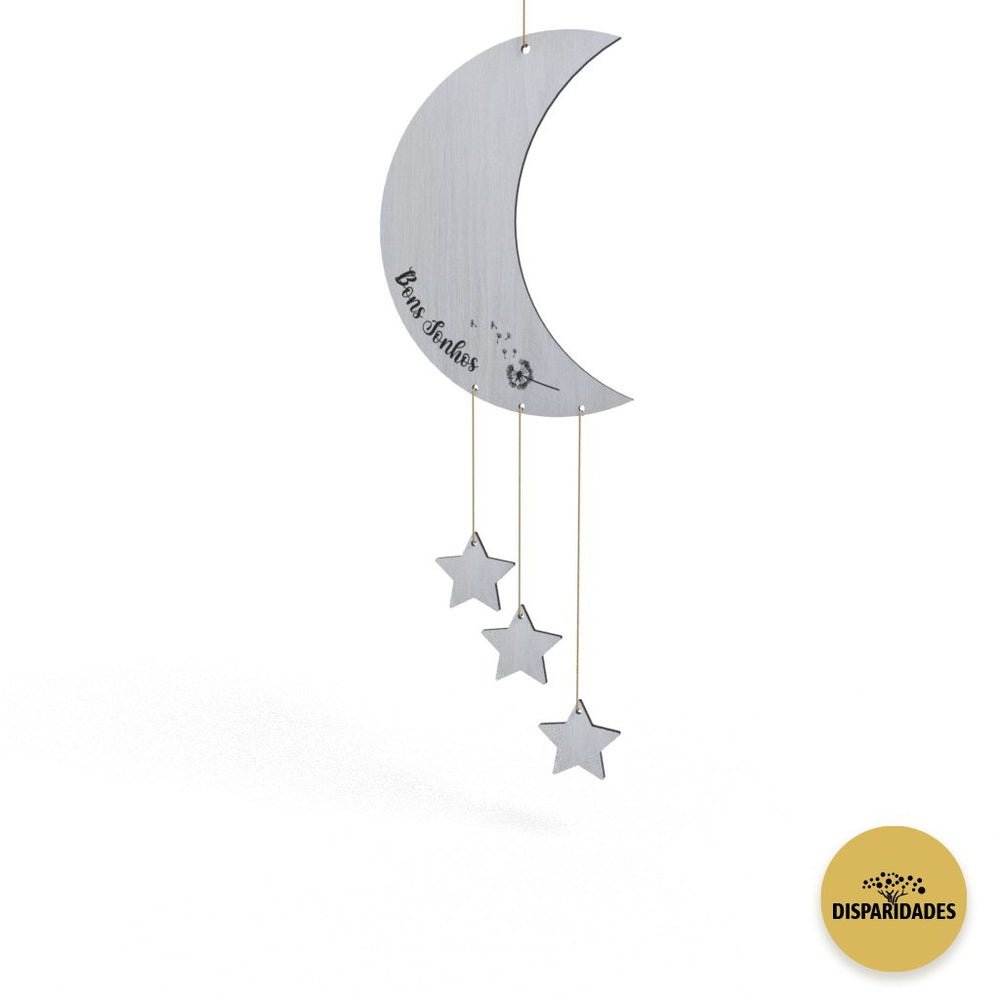 Moon and Stars for Wall 'Dandelion'