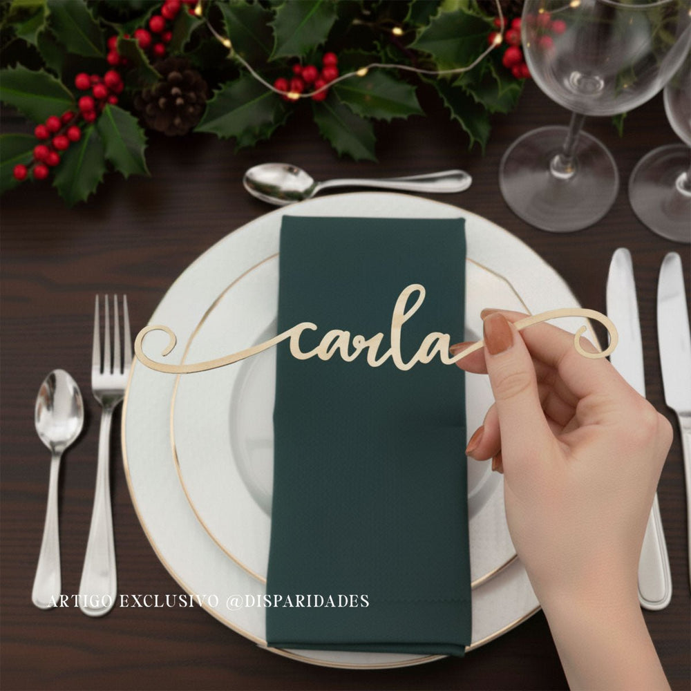 Personalized placeholder with name