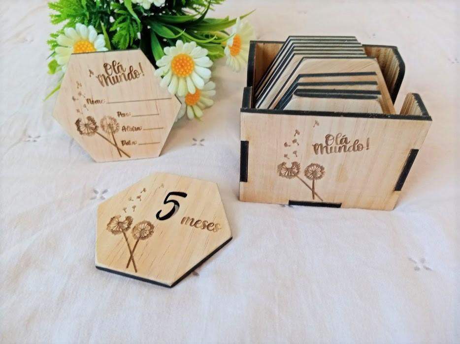 Milestones "Marcos de Nascimento" - 'Coleção Dente de Leão'-Disparidades-Coleção Dente de Leão,decoração kids,dente de leão,Marco de nascimento,melestones,meses