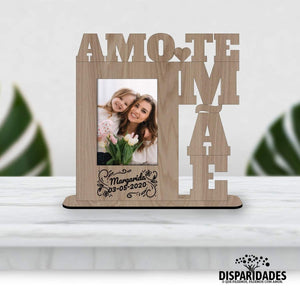 Moldura 'Amo-te Mãe'-Produção própria-Cor_Branco,Cor_Carvalho (natural),Dia da Mãe,moldura,Molduras Moldura 'Amo-te Mãe'-Produção própria-Cor_Branco,Cor_Carvalho (natural),Dia da Mãe,moldura,Molduras