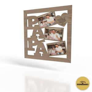 Marco de papá - Personalizado Marco de papá - Personalizado