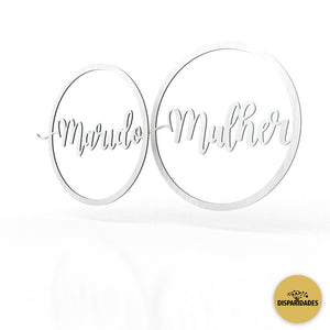 Groom Chair Plate "Husband and Wife" Groom Chair Plate "Husband and Wife"