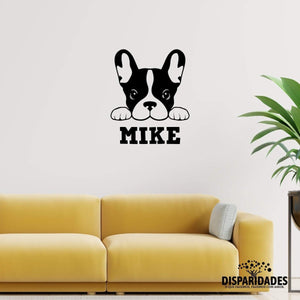 Placa cão - Bulldog Francês-Produção própria-Cor_Branco,Cor_Carvalho,Cor_Cinza,Cor_mogno,Cor_Pinho (natural),Cor_Preto,Cor_Wenge,Decoração de parede Placa cão - Bulldog Francês-Produção própria-Cor_Branco,Cor_Carvalho,Cor_Cinza,Cor_mogno,Cor_Pinho (natural),Cor_Preto,Cor_Wenge,Decoração de parede