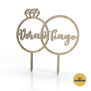Topo de bolo "Alianças"-Disparidades-alinaça,casamento,Cor_Branco,Cor_Carvalho,Cor_Pinho,Cor_Preto,Cor_Verde,Cor_Vermelho,decoração festas,topo bolo,topo de bolo para casamento Topo de bolo "Alianças"-Disparidades-alinaça,casamento,Cor_Branco,Cor_Carvalho,Cor_Pinho,Cor_Preto,Cor_Verde,Cor_Vermelho,decoração festas,topo bolo,topo de bolo para casamento