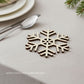 Posavasos "copo de nieve"