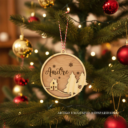 Bola de Navidad personalizada 'Serra'