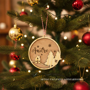 Bola de Navidad personalizada 'Serra'