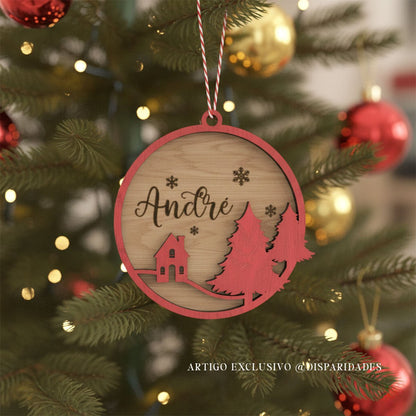 Bola de Navidad personalizada 'Serra'