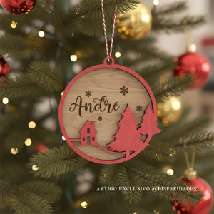 Bola de Navidad personalizada 'Serra'