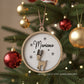 Bola de Natal  'Rena Corredora'- Personalizada