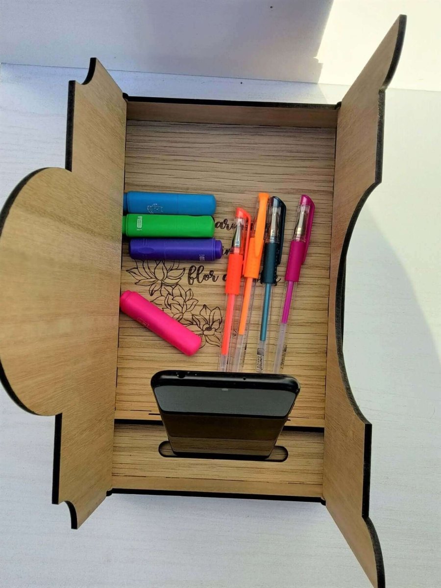 Box Personalizado - soporte para celular y accesorios