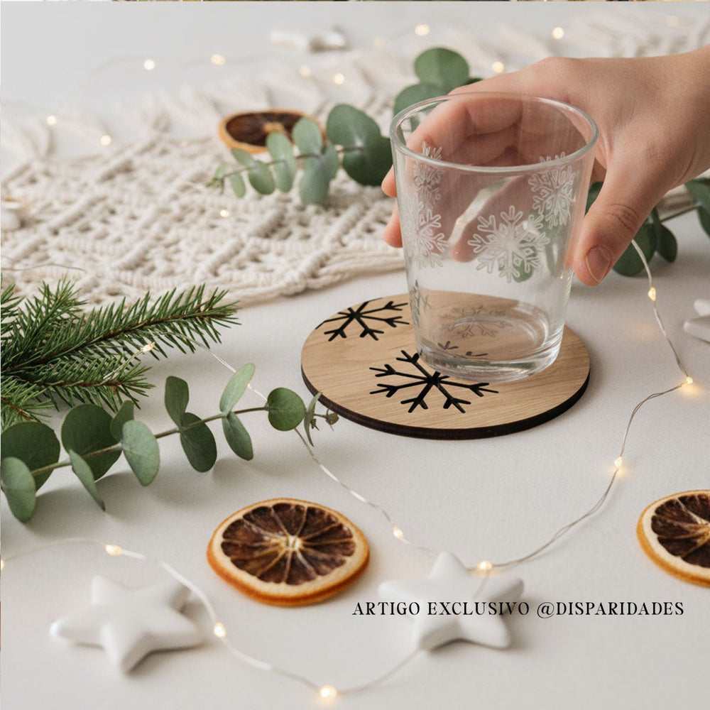 Set de 6 Posavasos - Invierno