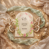 Convite Madrinha | Jardim das Borboletas