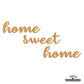 Frase Decorativa "Home Sweet Home"-Produção própria-Cor_Branco,Cor_Carvalho,Cor_Carvalho (natural),Cor_Cinza,Cor_Pinho (natural),Cor_Preto,Cor_Wengué,decoração,Decoração de parede,home,lar,placa parede