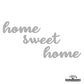 Frase Decorativa "Home Sweet Home"-Produção própria-Cor_Branco,Cor_Carvalho,Cor_Carvalho (natural),Cor_Cinza,Cor_Pinho (natural),Cor_Preto,Cor_Wengué,decoração,Decoração de parede,home,lar,placa parede