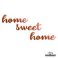 Frase Decorativa "Home Sweet Home"-Produção própria-Cor_Branco,Cor_Carvalho,Cor_Carvalho (natural),Cor_Cinza,Cor_Pinho (natural),Cor_Preto,Cor_Wengué,decoração,Decoração de parede,home,lar,placa parede