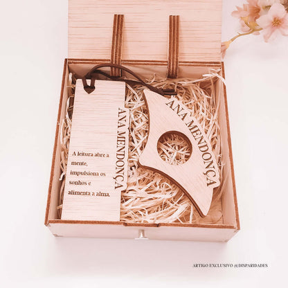 Kit de Leitura em Madeira | Lirelle