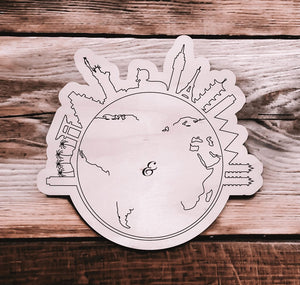 Wedding Souvenir with Magnet | Trips