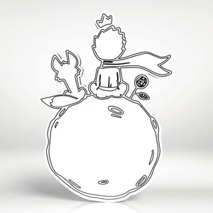 Little Prince souvenir (with magnet)