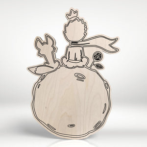Little Prince souvenir (with magnet)