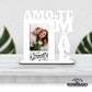 Moldura 'Amo-te Mãe'-Produção própria-Cor_Branco,Cor_Carvalho (natural),Dia da Mãe,moldura,Molduras