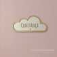 Nube decorativa con nombre personalizado