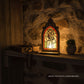 Oratório de Madeira com Vitral | Santo António