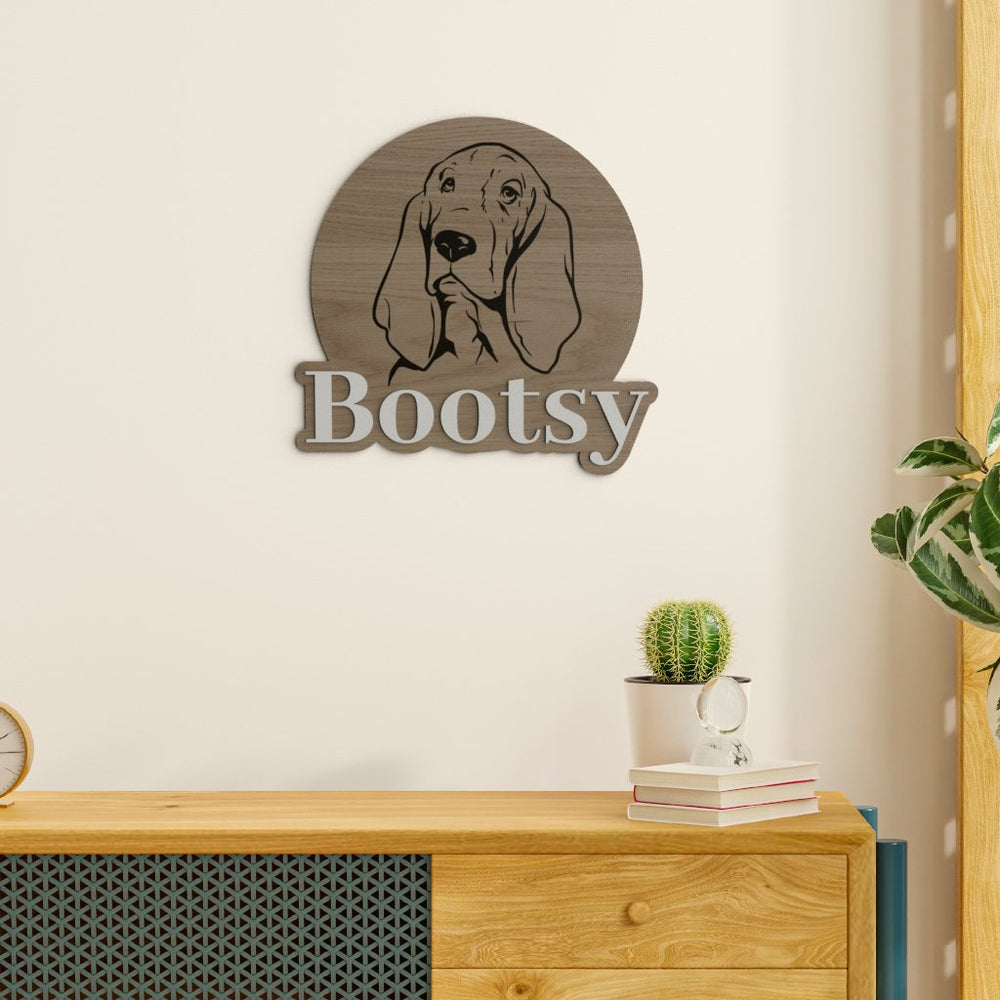 Panel decorativo Basset