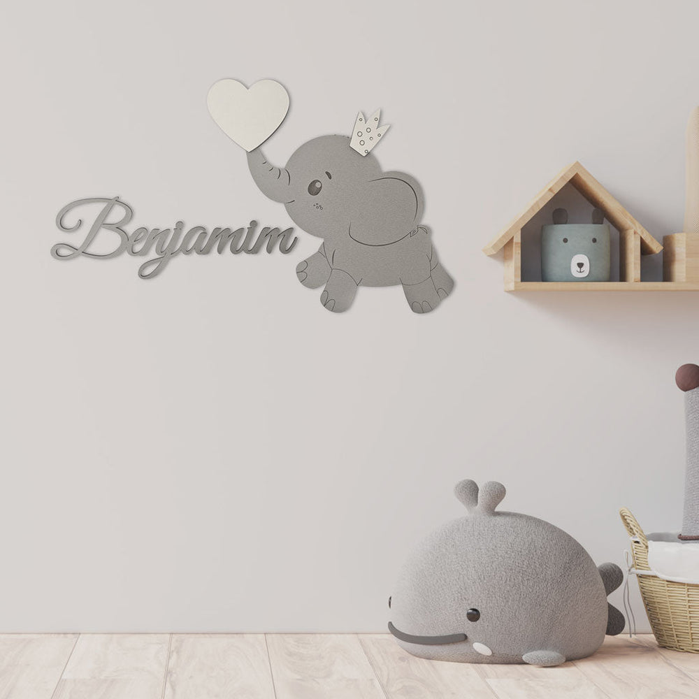 Painel Decorativo Elefante é a opção perfeita para decoração do quarto de criança. Materiais de qualidade, acabamento cuidadoso e design fofo e divertido. Incentiva criatividade e cria um ambiente acolhedor para as crianças.