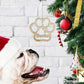 Pendente de Natal "Patinha"-Disparidades-animais,Bolas natal,Cor_Branco,Cor_Carvalho,Cor_Cinza,Cor_MDF cru,Cor_Pinho,Decoração,Decoração de Natal,Natal