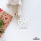 Pendente de Natal "Patinha"-Disparidades-animais,Bolas natal,Cor_Branco,Cor_Carvalho,Cor_Cinza,Cor_MDF cru,Cor_Pinho,Decoração,Decoração de Natal,Natal