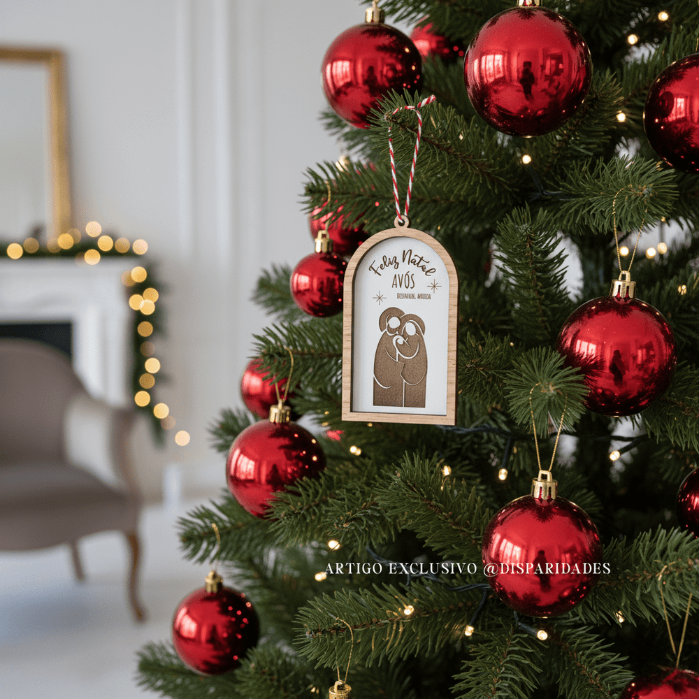 Pendente de Natal Presépio
