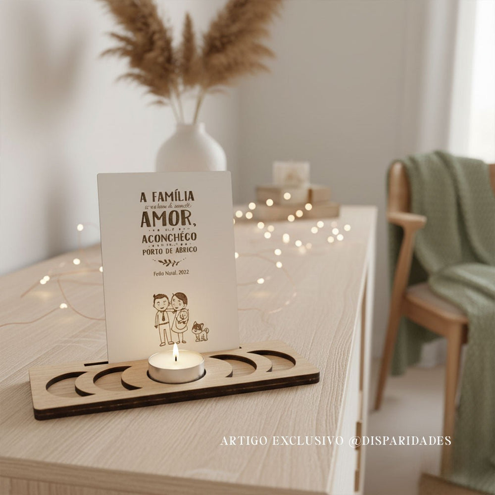 Porta-velas  'Moon'