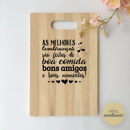 Tabla de cortar de bambú - Personalizada