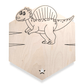 Recuerdo de dinosaurio Spinosaurus (con imán)